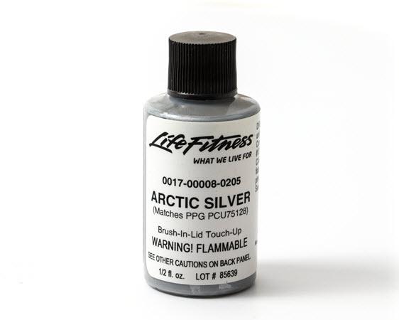 Paint Bottle 5oz - Arctic Silver LifeFitness